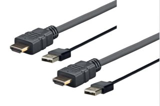 Vivolink PROHDMIUSB2 adapter kablowy 2 m HDMI USB Typu-A Czarny Vivolink