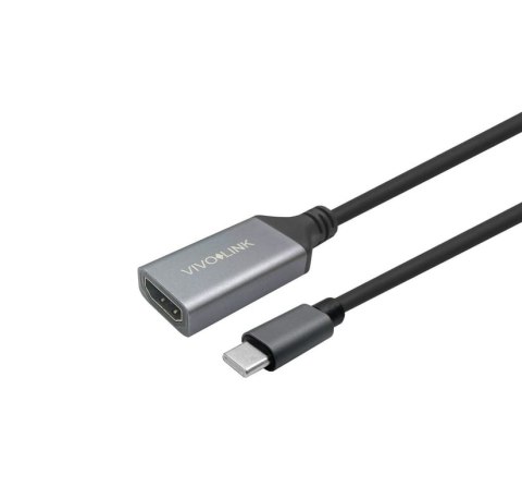 Vivolink PROUSBCHDMIMF2 zmieniacz płci / kabli USB C HDMI Czarny Vivolink