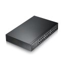 Zyxel GS1900-24E-EU0103F łącza sieciowe Zarządzany L2 Gigabit Ethernet (10/100/1000) 1U Czarny Zyxel