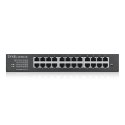 Zyxel GS1900-24E-EU0103F łącza sieciowe Zarządzany L2 Gigabit Ethernet (10/100/1000) 1U Czarny Zyxel