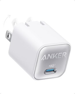 Anker 511 Nano 3 Uniwersalne Biały Prąd przemienny Szybkie ładowanie Wewnętrzna Anker