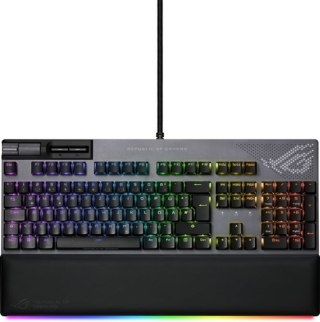 ASUS ROG Strix Flare II Animate klawiatura USB QWERTZ Niemiecki Czarny ASUS