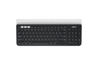 Logitech K780 Multi-Device Wireless Keyboard klawiatura RF Wireless + Bluetooth QWERTY Angielski Szary, Biały Logitech