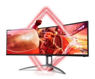 AOC AG493QCX LED display 124 cm (48.8") 3840 x 1080 px Czarny AOC