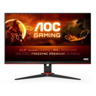 AOC G2 24G2ZE/BK LED display 60,5 cm (23.8") 1920 x 1080 px Full HD Czarny, Czerwony AOC