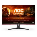 AOC G2 CQ32G2SE/BK LED display 80 cm (31.5") 2560 x 1440 px 2K Ultra HD Czarny, Czerwony AOC