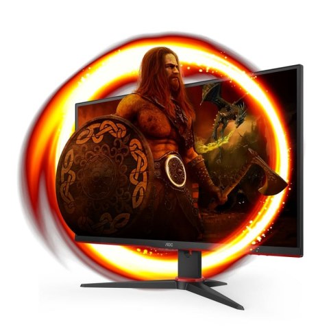 AOC G2 Q27G2E/BK monitor komputerowy 68,6 cm (27") 2560 x 1440 px Quad HD Czarny, Czerwony AOC