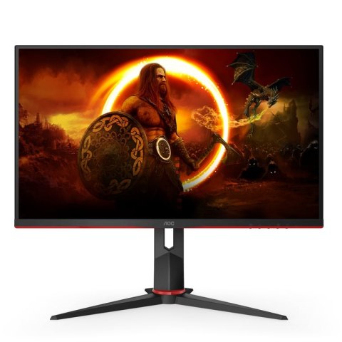 AOC Q27G2S/EU monitor komputerowy 68,6 cm (27") 2560 x 1440 px Quad HD LED Czarny, Czerwony AOC