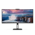 AOC V5 CU34V5CW LED display 86,4 cm (34") 3440 x 1440 px Wide Quad HD Czarny AOC