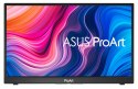 ASUS PA148CTV monitor komputerowy 35,6 cm (14") 1920 x 1080 px Full HD LED Ekran dotykowy Blad Czarny ASUS