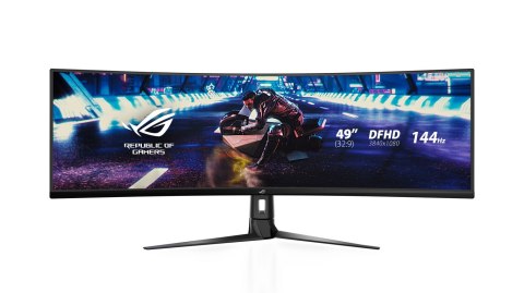 ASUS ROG Strix XG49VQ monitor komputerowy 124,5 cm (49") 3840 x 1080 px UltraWide Full HD LED Czarny ASUS