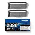 Brother TN-2320TWIN kaseta z tonerem 1 szt. Oryginalny Czarny Brother