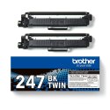 Brother TN-247BKTWIN kaseta z tonerem 2 szt. Oryginalny Czarny Brother