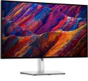 DELL UltraSharp U2723QE LED display 68,6 cm (27") 3840 x 2160 px 4K Ultra HD LCD Srebrny DELL