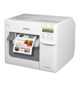 Epson TM-C3500 drukarka etykiet Atramentowa Kolor 720 x 360 DPI 103 mm/s Przewodowa Przewodowa sieć LAN Epson