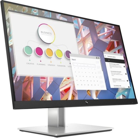 HP E-Series E24 G4 monitor komputerowy 60,5 cm (23.8") 1920 x 1080 px Full HD LCD Czarny, Srebrny HP