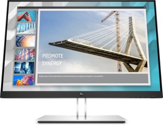 HP E-Series E24i G4 monitor komputerowy 61 cm (24") 1920 x 1200 px WUXGA Czarny, Srebrny HP