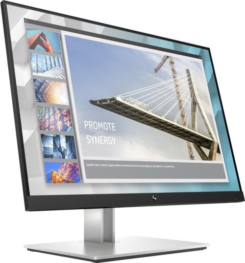 HP E-Series E24i G4 monitor komputerowy 61 cm (24") 1920 x 1200 px WUXGA Czarny, Srebrny HP