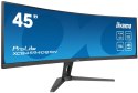 Iiyama G-MASTER 45"LCD Curved Bus. UWQHD monitor komputerowy 114,3 cm (45") 5120 x 1440 px Dual QHD LED Czarny Iiyama