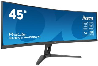 Iiyama G-MASTER 45"LCD Curved Bus. UWQHD monitor komputerowy 114,3 cm (45") 5120 x 1440 px Dual QHD LED Czarny Iiyama