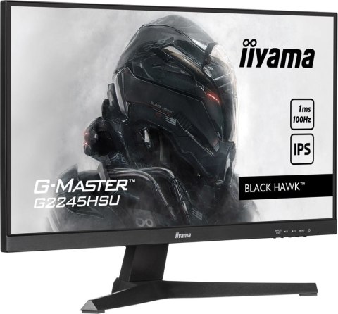 Iiyama G-MASTER G2245HSU-B1 monitor komputerowy 55,9 cm (22") 1920 x 1080 px Full HD LED Czarny Iiyama