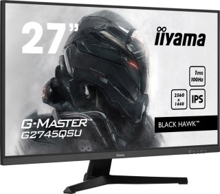 Iiyama G-MASTER G2745QSU-B1 monitor komputerowy 68,6 cm (27") 2560 x 1440 px Dual WQHD LED Czarny Iiyama