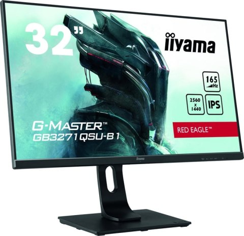 Iiyama G-MASTER GB3271QSU-B1 monitor komputerowy 80 cm (31.5") 2560 x 1440 px Wide Quad HD LED Czarny Iiyama