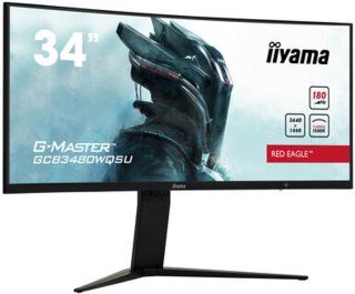 Iiyama G-MASTER GCB3480WQSU-B1 monitor komputerowy 86,4 cm (34") 3440 x 1440 px UltraWide Quad HD LCD Czarny Iiyama