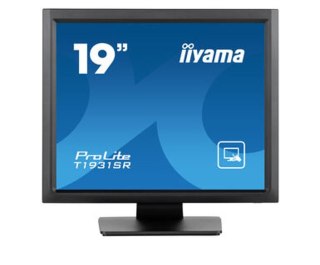 Iiyama ProLite T1931SR-B1S monitor komputerowy 48,3 cm (19") 1280 x 1024 px SXGA LCD Ekran dotykowy Czarny Iiyama