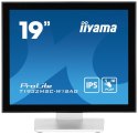 Iiyama ProLite T1932MSC-W1SAG monitor komputerowy 48,3 cm (19") 1280 x 1024 px Full HD LED Ekran dotykowy Blad Biały Iiyama