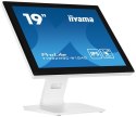 Iiyama ProLite T1932MSC-W1SAG monitor komputerowy 48,3 cm (19") 1280 x 1024 px Full HD LED Ekran dotykowy Blad Biały Iiyama