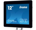 Iiyama ProLite TF1215MC-B1 monitor komputerowy 30,7 cm (12.1") 1024 x 768 px LCD Ekran dotykowy Czarny Iiyama