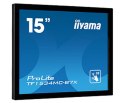 Iiyama ProLite TF1534MC-B7X monitor komputerowy 38,1 cm (15") 1024 x 768 px XGA LED Ekran dotykowy Przeznaczony dla wielu użytko Iiyama