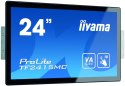 Iiyama ProLite TF2415MC-B2 monitor komputerowy 60,5 cm (23.8") 1920 x 1080 px Full HD LCD Ekran dotykowy Przeznaczony dla wielu  Iiyama