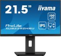 Iiyama ProLite XUB2292HSU-B6 monitor komputerowy 55,9 cm (22") 1920 x 1080 px Full HD LED Czarny Iiyama