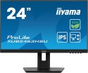 Iiyama ProLite XUB2463HSU-B1 monitor komputerowy 61 cm (24") 1920 x 1080 px Full HD LED Czarny Iiyama