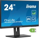 Iiyama ProLite XUB2463HSU-B1 monitor komputerowy 61 cm (24") 1920 x 1080 px Full HD LED Czarny Iiyama