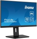 Iiyama ProLite XUB2492QSU-B1 monitor komputerowy 60,5 cm (23.8") 2560 x 1440 px Wide Quad HD LED Czarny Iiyama