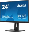 Iiyama ProLite XUB2493HS-B6 monitor komputerowy 60,5 cm (23.8") 1920 x 1080 px Full HD LED Czarny Iiyama