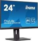 Iiyama ProLite XUB2493HS-B6 monitor komputerowy 60,5 cm (23.8") 1920 x 1080 px Full HD LED Czarny Iiyama