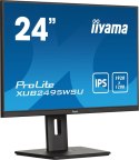 Iiyama ProLite XUB2495WSU-B7 monitor komputerowy 61 cm (24") 1920 x 1200 px 4K Ultra HD LED Czarny Iiyama