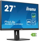 Iiyama ProLite XUB2763HSU-B1 monitor komputerowy 68,6 cm (27") 1920 x 1080 px Full HD LED Czarny Iiyama