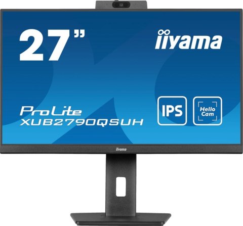 Iiyama ProLite XUB2790QSUH-B1 monitor komputerowy 68,6 cm (27") 2560 x 1440 px 4K Ultra HD LED Czarny Iiyama