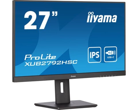 Iiyama ProLite XUB2792HSC-B5 LED display 68,6 cm (27") 1920 x 1080 px Full HD Czarny Iiyama