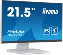 Iiyama ProLite monitor komputerowy 54,6 cm (21.5") 1920 x 1080 px Full HD LCD Ekran dotykowy Stół Biały Iiyama