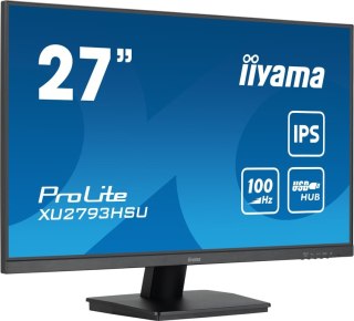 Iiyama ProLite monitor komputerowy 68,6 cm (27") 1920 x 1080 px Full HD LED Czarny Iiyama