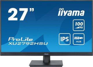 Iiyama ProLite monitor komputerowy 68,6 cm (27") 1920 x 1080 px Full HD LED Czarny Iiyama