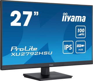 Iiyama ProLite monitor komputerowy 68,6 cm (27") 1920 x 1080 px Full HD LED Czarny Iiyama