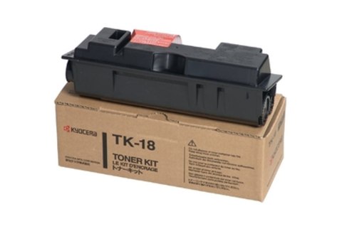 KYOCERA TK-18 kaseta z tonerem 1 szt. Oryginalny Czarny KYOCERA