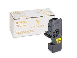 KYOCERA TK-5220Y kaseta z tonerem 1 szt. Oryginalny Żółty KYOCERA